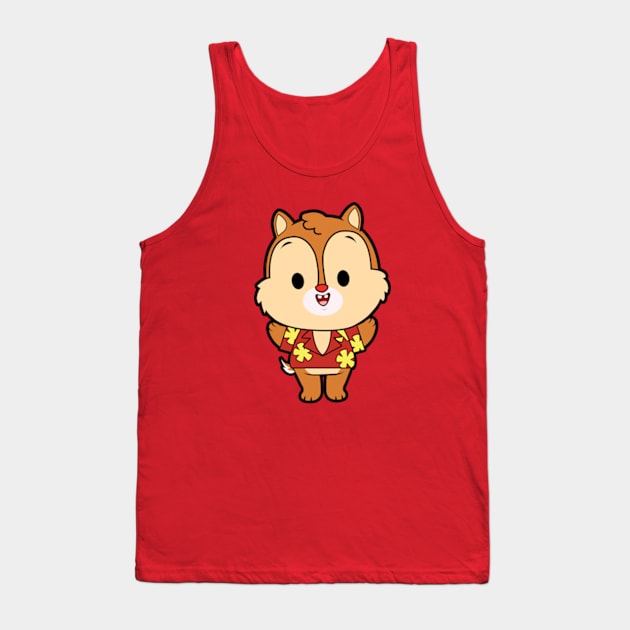 Cute Dale Rescue Rangers Tank Top by mighty corps studio